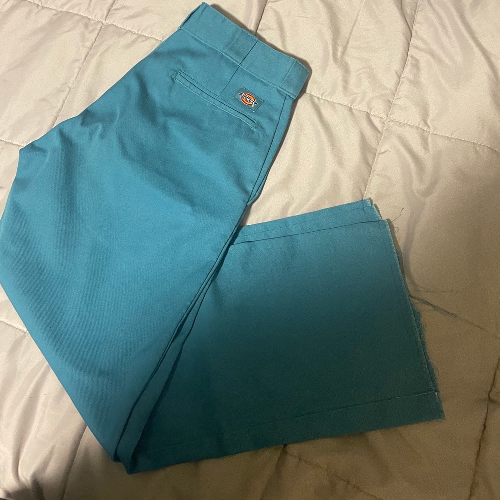 DICKIES 874 Urban Outfitters baby blue chopped 30